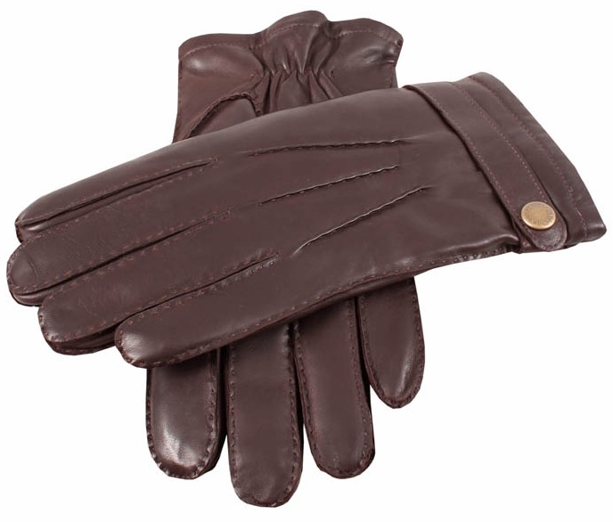 Dents - Carlisle fur lined hairsheep leather gloves